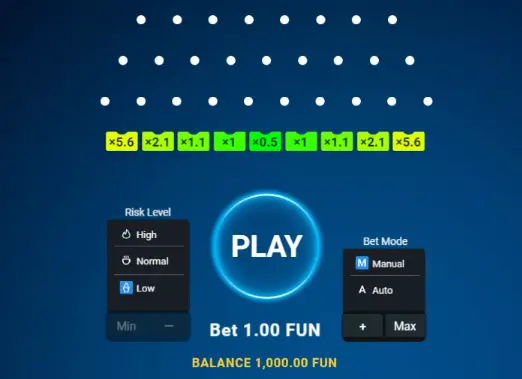 Play with Plinko casino app