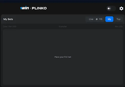 How to start with the 1win Plinko demo?