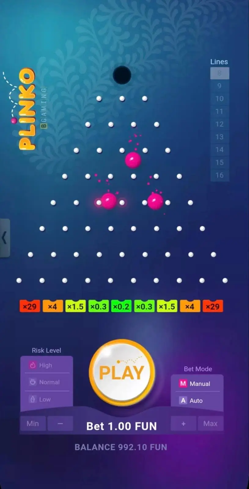 Plinko game Apk